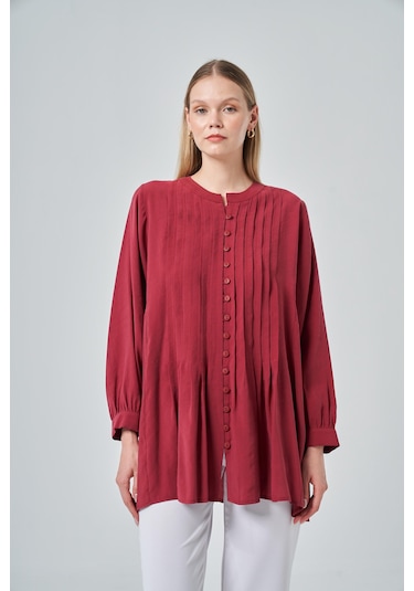 Ftz Women Kadın Tunik Bordo 31180 Bordo