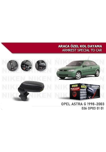 Opel Astra G Araca Özel Kol Dayama Kolçak 1998-2003 Arası Niken
