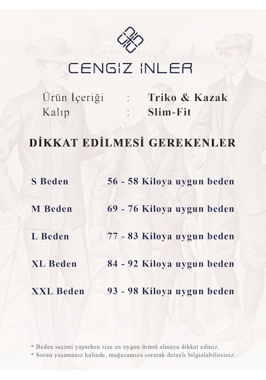 Cengiz İnler Polo Yaka Basic Erkek Triko Kazak