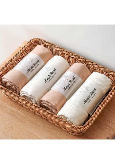 Sones Giysi Sihirli Bant Rulo Kayış Kendinden Yapışkanlı Kayış Kemer Giyim Bitirme Depolama Kemeri, Boyut: Küçük Şeffaf