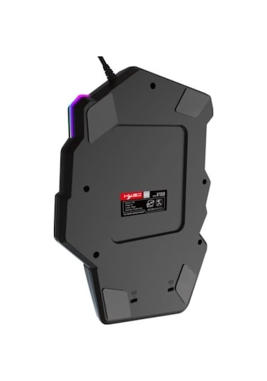 Didadodo Hallow J50 Tek El Oyuncu Kablolu Q Klavye Mouse Seti, Yüksek Hızlı Klavye Diğer