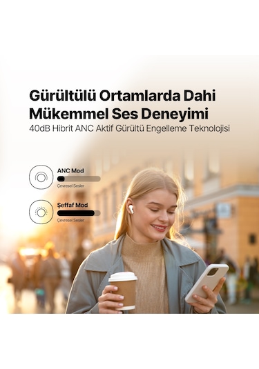 Ttec 2KM149 Airbeat Pro Max Anc Kablosuz Tws Bluetooth 5.2 Kulakiçi Kulaklık