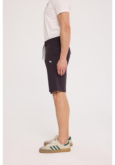 The Crow Tango Sweatshort Antrasit Polyester Pamuk Şort Antrasit