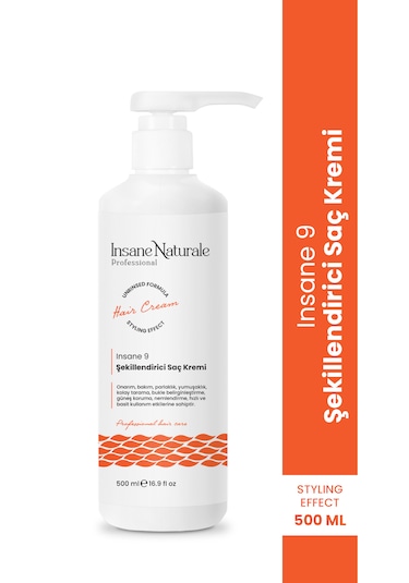 Kıvırcık Saçlar İçin Bukle Belirginleştirici Saç Bakım Kremi 500