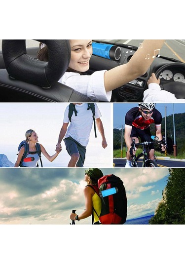 Zealot S1 Dış Mekan Bt Hoparlörler Taşınabilir Ses Kutusu Ipx5 Su Geçirmez Led El Feneri Sos Mikrofonlu