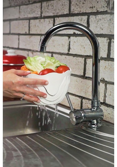 9001500659881 - Pratik Salata Ve Meyve Dilimleğici & Pratik Süzgeç Diğer