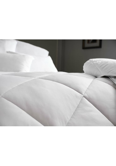 Doqu White Line Microfiber Yorgan Çift Kişilik Diğer