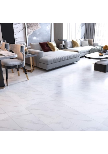 6 Adet 30cm X 60cm Yapışkanlı Colored-605 Floor Pvc Panel Yer Zemin Kaplama Paneli Arkası Kauçuklu
