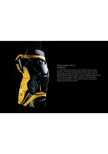 Pazly Güçlü Diz Koruyucu, Gece Yansımalı, Şok Emici Motosiklet Ekipmanı - Kırmızı-siyah, Ayarlanabilir, Yüksek Dayanıklılık Kırmızı - Siyah