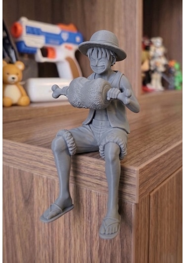 Luffy Et Ziyafeti Dekoratif Raf Ve Masa Kenarı Anime Figürü