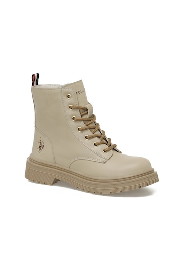 U.s. Polo Assn. Trena Jr 5pr Bej Kız Çocuk Biker Bot 000000000102042432 Bej