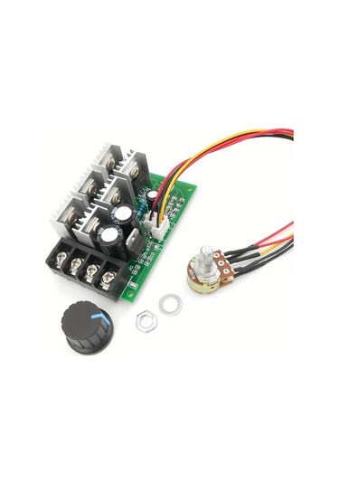 Xuweiwei 1 Bilgisayar 1 Adet Dc 9 55v 40a 2000w Pwm Dc Motor Hız Kontrol Cihazı Yüksek Güç Kontrolörü