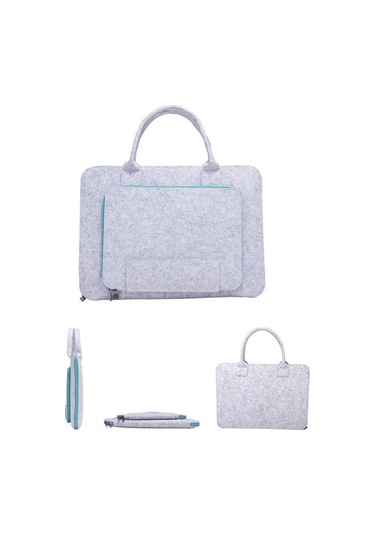 Dizüstü Bilgisayar Çantası Dizüstü Bilgisayar Çantası Keçe Dizüstü Bilgisayar Kılıfı Dizüstü Bilgisayar Çantası Saplı El Çantası Schwarz,15.6 Siyah