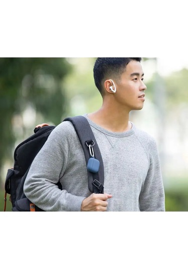 Unıq Airpods Uyumlu Pro 2 Kılıfı Nexo Kulaklık Standlı 147855463 Mavi