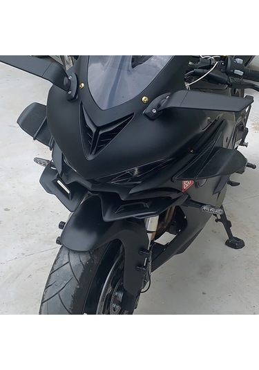 Motosiklet Kanatçık Aerodinamik Kanat Kiti Spoiler, Stil: Dövme Doku Diğer