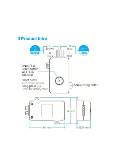 Broadlink Akıllı Scb1e Anahtar Uzaktan Kontrol