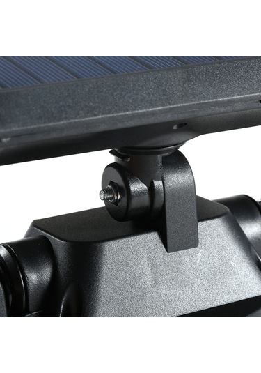 Vkemall 78led Güneş Enerjili Üç Aynalı Duvar Lambası, 3 Çalışma Modu, Ip65 Su Geçirmez, 3-5m Ir Sensörlü, 6000-6500k Işık Diğer