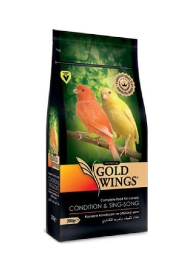 Gold Wings Premium Kanarya Kondisyon-Öttürücü Yem 200 Gr