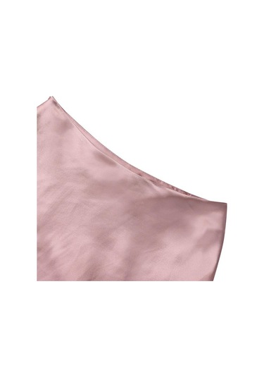 Vonda Kadın Yaz Yüksek Bel Düz Renk Bol Kloş Etek Haki