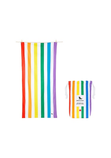 Dock And Bay Plaj Havlusu Summer L Rainbow Skies
