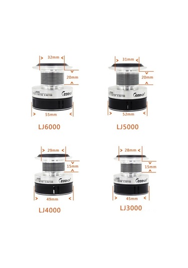 Maoyaya Coonor Lj4000 Frenli Olta Makarası: Balık Avı Keyfi, Sorunsuz Performans