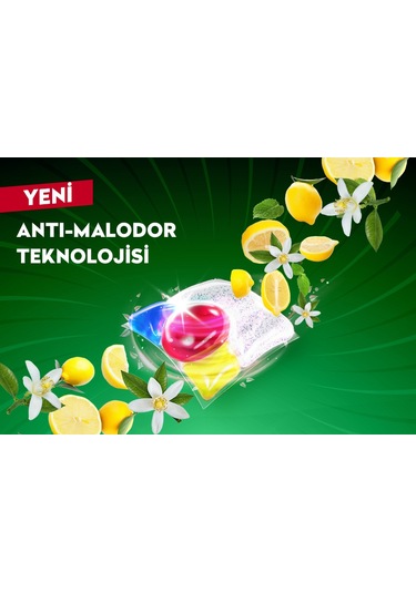 Tems 4 Etkili Bulaşık Makinesi Kapsül Deterjanı 56 Tablet