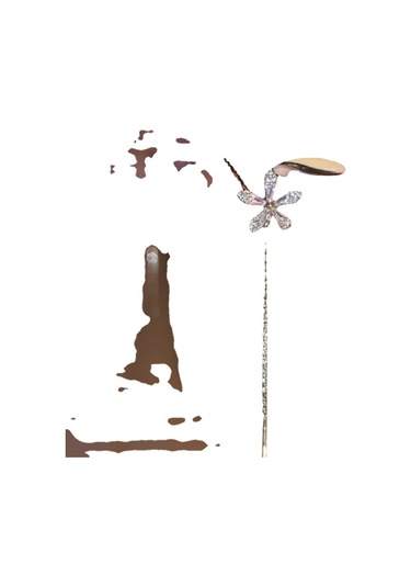 Wezone Zarif Tasarım Çiçek Desenli Uzun Tassel Küçümseme Dikişli Kolye, Moda Aksesuar, Unik Stili Yansıtan防丢 Tasarım, Toptan Satış Diğer