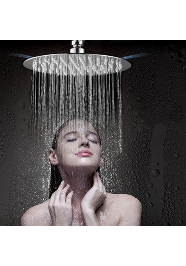 Tenfowee 8 İnç 304 Paslanmaz Çelik Yüksek Basınçlı Duş Başlığı - Paslanmaz Ve Dayanıklı Diğer