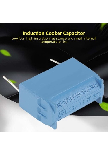 Trendooze 10 Adet İndüksiyon Kondansatörü, Radyal Kurşun 0.33uf 630v, 1200v Dc Uygun