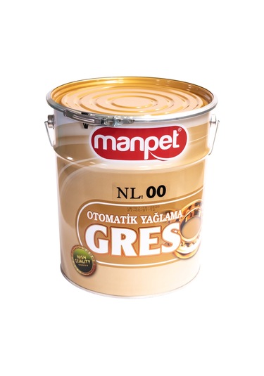 Manpet Nlgı:00 Rulman Otomatik Yağlama Gresi 14 KG