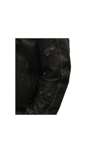 Gp Kompozit Mnty001 Yazlık 5 Korumalı Motosiklet Montu Siyah