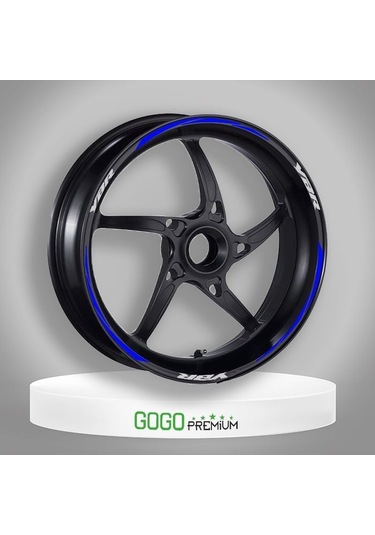 Reflektör Mavi Yamaha Ybr Uyumlu 1 Set Jant Şeridi