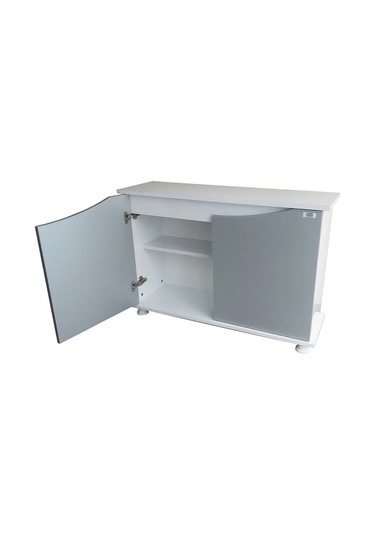 Kanki Pet 100 Cm Mdf Kp1000125gr Flex Gri Kapaklı Akvaryum Sehpası 100x31x69 Cm