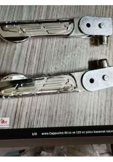 Küba Brillant 125 Yolcu Basamak Seti