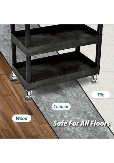 Dashanshop 4 Adet 3 Inç Frenli Ağır Hizmet Tekerleği 360 Derece Döner Sesiz Çalışır