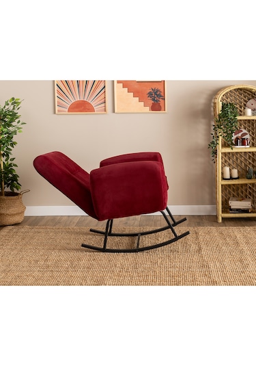 Pafu Kono Tv / Dinlenme / Baba / Emzirme Koltuğu Sallanan Sandalye - Bordo