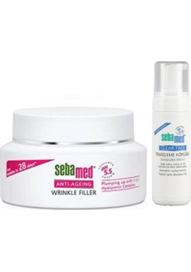 Sebamed Anti-Aging Kırışıklık Karşıtı Cilt Bakım Kremi 50 ML + Yüz Temizleme Köpüğü 150 ML