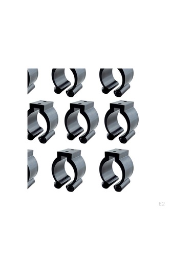 10 Adet Plastik Olta Kolu Direk Direkleri Tutucu Kaleci