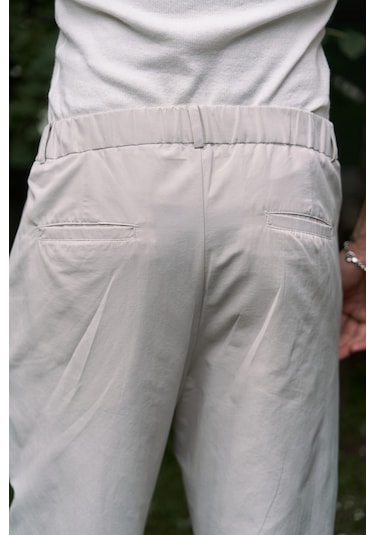 Sergio Düğmeli Gri Erkek Pantolon gri