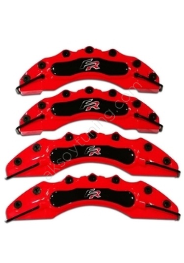 Fr Logolu Kaliper Kapağı Kırmızı 4 Parça