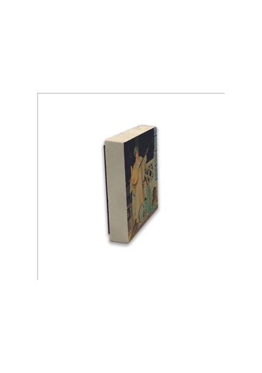 İki Müzisyen Kız Osman Hamdi Bey, 1880 Baskılı Taş Magnet 5x5