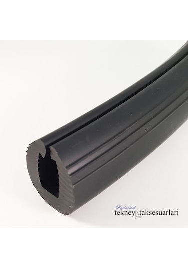 Tekne Kenar. Küpeşte Fitili. Lastiği. Siyah