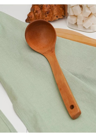 Topichome Ahşap Kepçe, Çevre Dostu Yarı Kepçe 176210664 Kahverengi