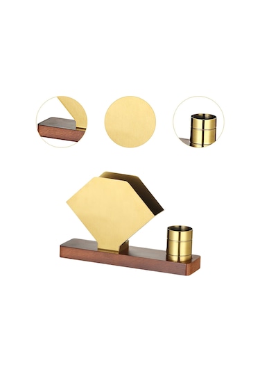 Homyl Peçetelik Tezgah Üstü Büfe Pikniği Için Bağımsız Altın