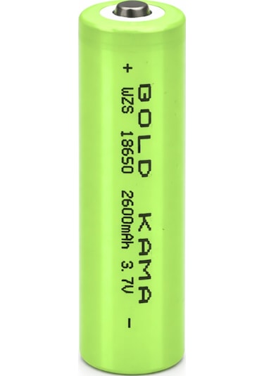18650 Şarj Edilebilir Li-ion Pil - 3.7v 2600mah