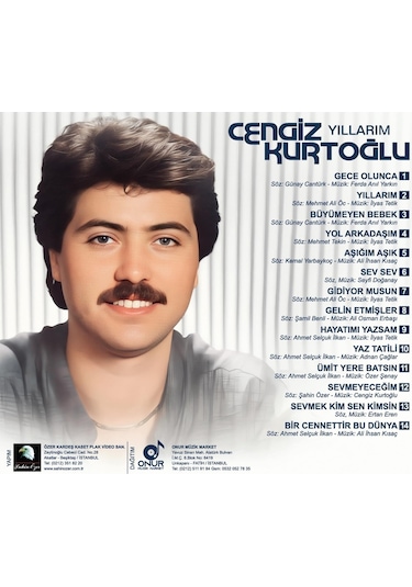 Cengiz Kurtoğlu - Yıllarım Cd