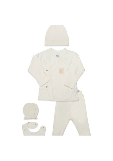 Bistyle Modal Flying Balloons 5'li Hastane Çıkışı Bs12109 Ekru Ekru