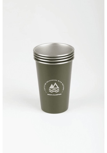 Shufa Paslanmaz Alüminyum Bardak Çok Renkli