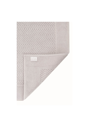 Tilos Jakarlı Ayak Havlusu Gri 50x80 2223 Gri