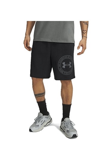 Under Armour Ua Rival Lw Graphic Shorts Erkek Günlük Şort 6014689-001 Siyah Siyah